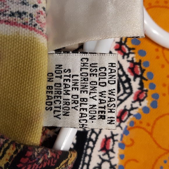 BRIGHT & BEAUTIFUL MULTICOLORED JACKET, M - Picture 5 of 5